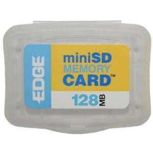  EDGE Digital Media flash memory card   128 MB   miniSD 