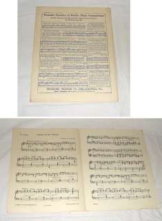   For The Pianoforte” by George S. Schuler Instrumental Sheet Music