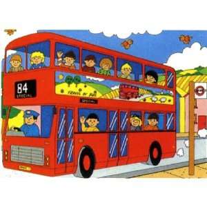  Bus Floor Puzzle 15pc Toys & Games