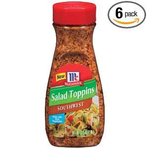 McCormick Salad Toppins Southwest, 3.75 Ounce (Pack of 6)  
