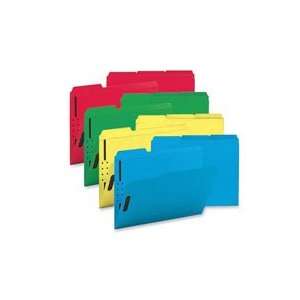 Sparco Products Products   Fastener Folders, w/ 2 Ply Tab, 1/3 Ast Tab 