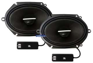 P8662 JBL 6 x 8 PRO 2 WAY POWER COAXIAL SPEAKERS CROSSOVERS BUILT IN 