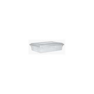  White Polyethylene Food Box. 5 gallon, 18 L x 12 W x 9 D. Freezer 