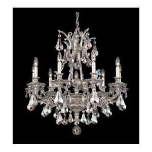   Chandelier in French Gold with Swarovski Strass Golden Shadow crystal