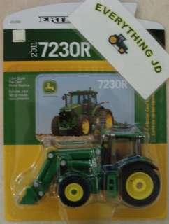 ERTL 2011 7230R John Deere Tractor 1/64 Die Cast Metal Replica 45288 