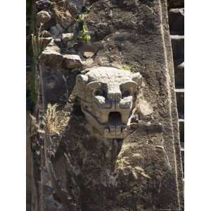  Gargoyles on the Temple of Quetzalcoati, Teotihuacan 