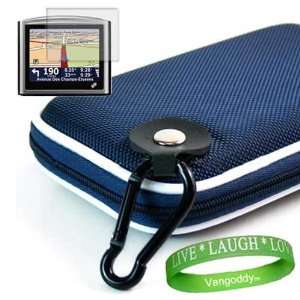  hard shell portable carrying case with carabiner clip for Garmin 