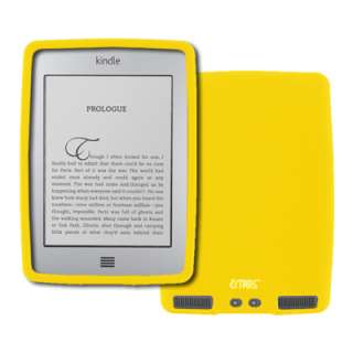 Yellow Soft Silicone Case Cover skin for  Kindle Touch / Touch 