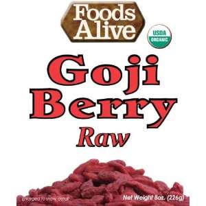 Pack   Goji Berries   Organic (8 oz.)  Grocery & Gourmet 
