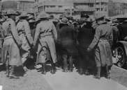 early 1900s photo Guarding Gate of Eddystone Plant  