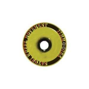  Satori Goo Ball Rasta Ring Yellow / Black Longboard Wheels 