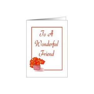  Any Occasion For Friend Graphic Design Flower Card Health 