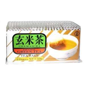   ) Genmaincha Japanese Green Tea with Roasted Brown Rice   25 Tea Bags
