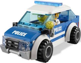   set of Lego City 4436 FOREST POLICE, POLICE PATROL CAR NEW IN BOX