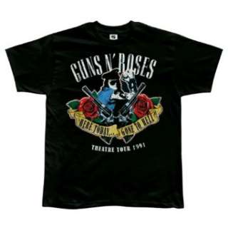  Guns N Roses   Here Today Gone Tomorrow T Shirt Clothing