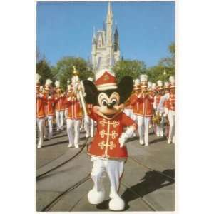 Walt Disney World Magic Kingdom Mainstreet usa 4x6 Postcard wdw 11616