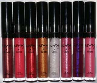 10 NYX Round Lip Gloss * Pick 10 Colors * *NEW*  
