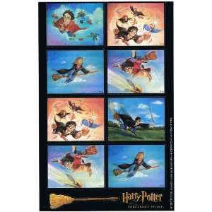  Harry Potter Hogwarts Quidditch and Flying Keys Stickers 