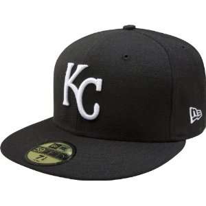   City Royals Black with White 59FIFTY Fitted Cap