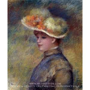  Young Woman Wearing a Hat