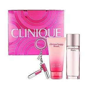  Clinique Kisses From the Heart (Happy Heart 3pc Gift Set 