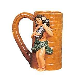  Hawaiian Hula Girl with Ukulele Mug