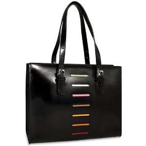  Jack Georges Milano Collection Tote With Zippered Closure 