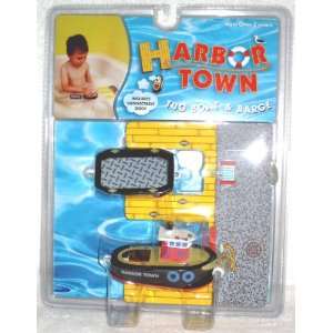  Harbor Town Tug Boat and Barge Toys & Games