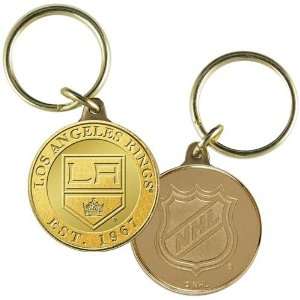  NHL Los Angeles Kings Bronze Coin Keychain Sports 