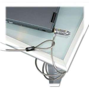 Kensington Combosaver Combination Patented T Bar Laptop Lock 6ft Steel 