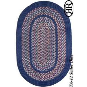   Collection Sailor Blue Braided Round Rug 10.00.