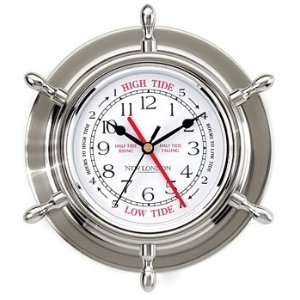  New London Time N Tide Nautical Wall Clock