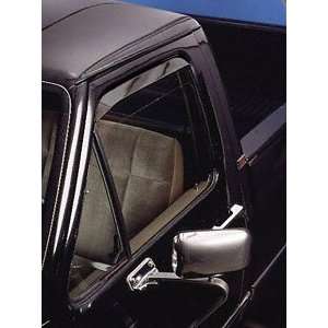   Auto Ventshade 32030 Ventshade 2 Piece Black Window Visor Automotive