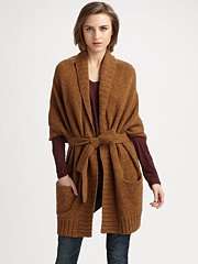  Vince Tweed Kimono Cardigan