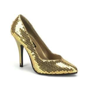  Pleaser SED420SQ/GLD Seduce 420SQ Classic Pump Baby