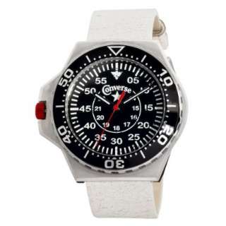 Converse Mens VR008150 Foxtrot Culture Distressed White Strap Watch 