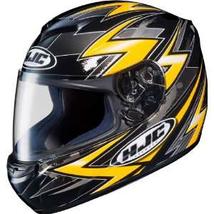 HJC CS R2 Thunder MC 3 Yellow Full Face Helmet (S 