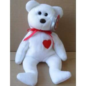  TY Beanie Babies Valentino Bear Stuffed Animal Plush Toy 