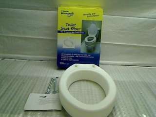 Essential Medical Supply Toilet Seat Riser, Elongrated  