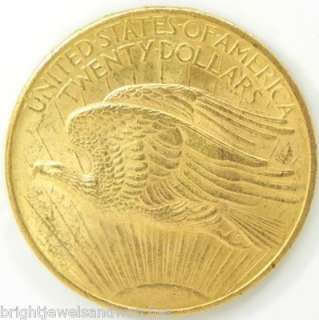 1908 $20 United States Liberty Eagle Gold Coin  