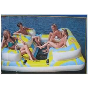   Island   Big Recreational Inflatable Floating Island Toys & Games