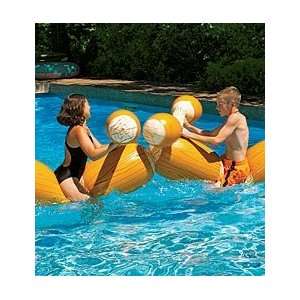 Pool Inflatable Joust Set   Log Flume Joust Set   Kids Pool 