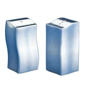  Villeroy & Boch New Wave Metal Salt and Pepper Set 