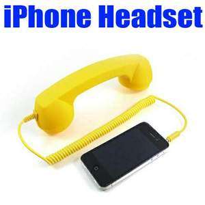   Antique Mobile Cell Phone Headset for iPhone 4S 4 3GS 3 HTC Samsung