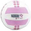 Tachikara SOF TECH Indoor/Outdoor Volleyball   White / Pink