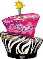MONSTER HIGH ZEBRA CAKE Birthday Party balloons Decorations Supplies 