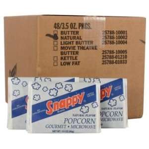  48 Pack Natural Microwave Popcorn   Bulk Case Pack 48 