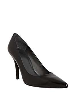 Stuart Weitzman black kidskin Daisy pumps