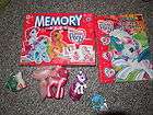 My Little Pony LOT memory game, coloring book, 3 ponies and a carry 