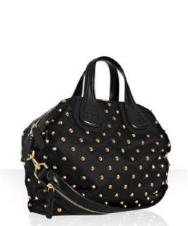 Givenchy black poly studded Nightingale medium bag   up to 